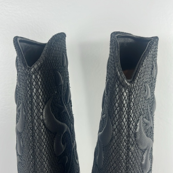 Loriblu Grey Leather Boots - Picture 10 of 17